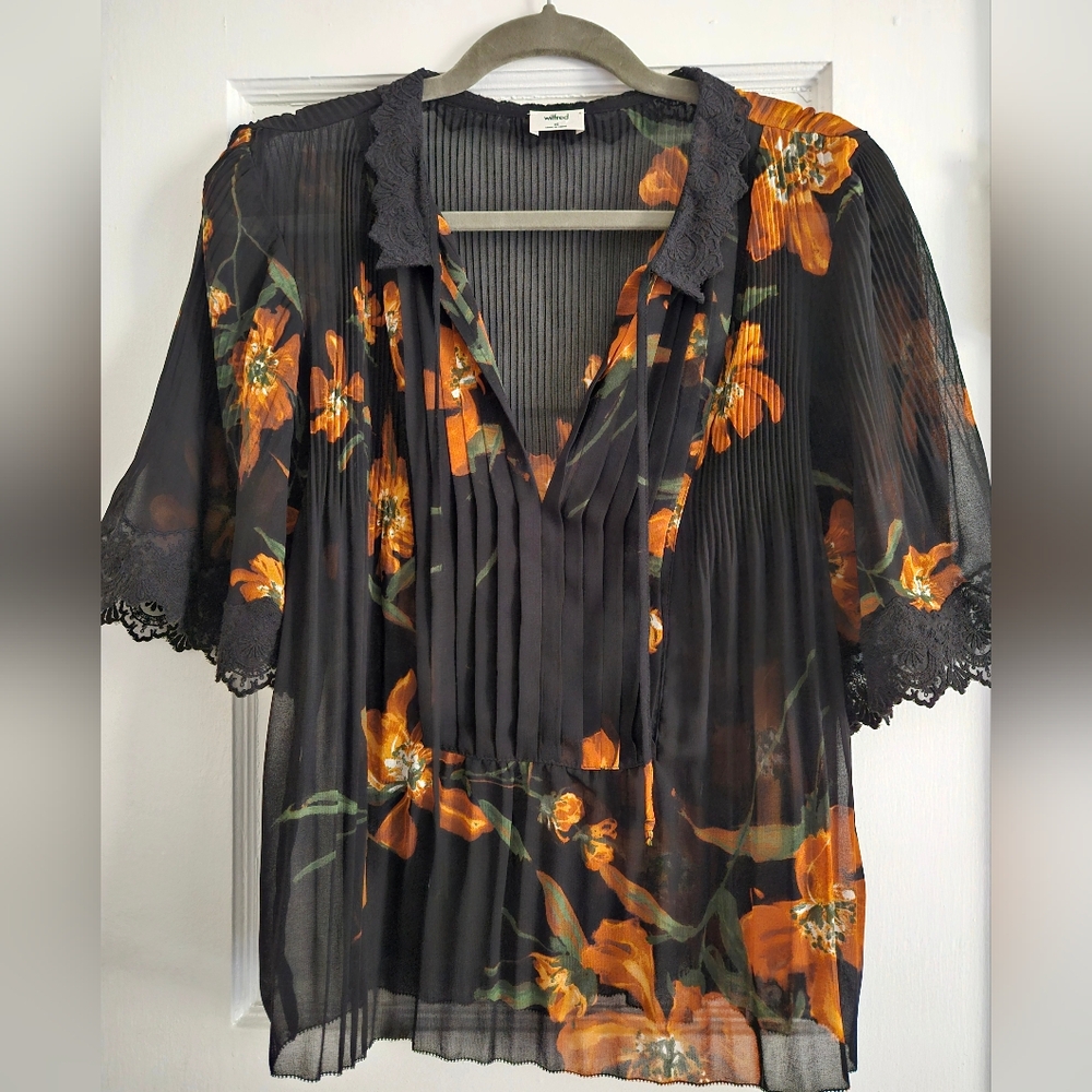 Sheer Wilfred Floral Top